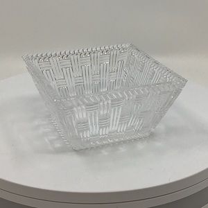 Tiffany & Co- Basket Weave 4” Bowl made n Germany
